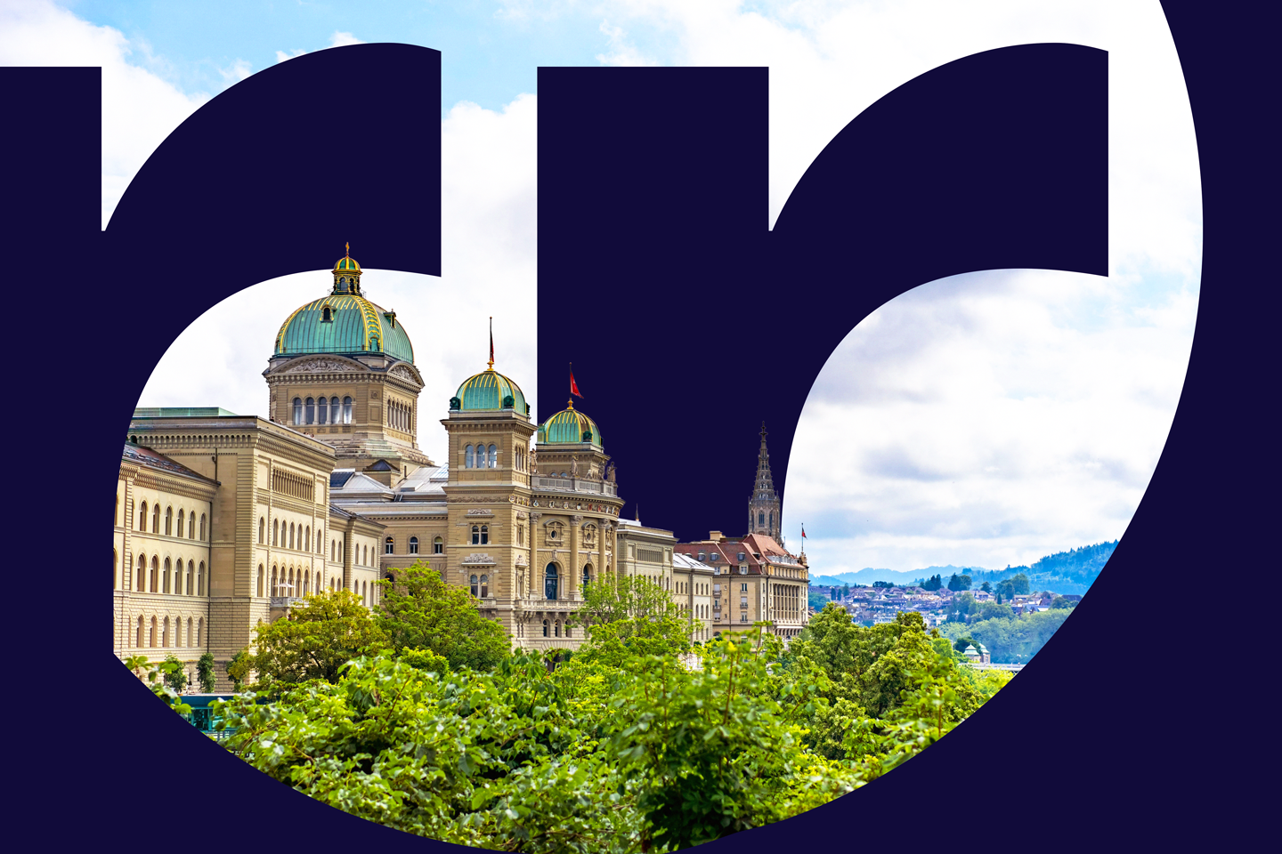 Das Bundeshaus in Bern